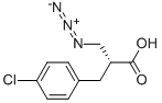 (R)-3-AZIDO-2-(4-CHLOROBENZYL)PROPANOIC ACID Struktur