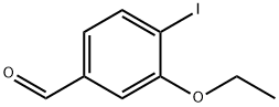 3-Ethoxy-4-iodobenzaldehyde Struktur