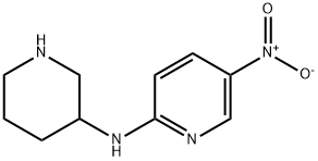 (5-Nitro-pyridin-2-yl)-piperidin-3-yl-aMine, 98+% C10H14N4O2, MW: 222.25 Struktur