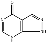 1H-pyrazolo[3,4-d]pyriMidin-4-ol Struktur