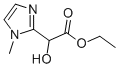 Hydroxy-(1-methyl-1H-imidazol-2-yl)-aceticacidethylester Struktur