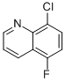 8-chloro-5-fluoroquinoline Struktur