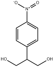 2-(P-NITROPHENYL)-1,3-PROPANDIOL Struktur