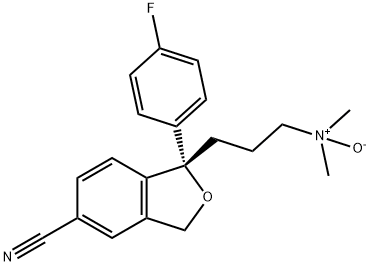 (S)-Citalopram N-Oxide Struktur