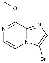 3-BROMO-8-METHOXYIMIDAZO[1,2-A]PYRAZINE Struktur