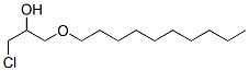 2-Propanol, 1-chloro-3-(decyloxy)- Struktur