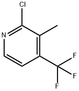 2-chloro-3-Methyl-4-(trifluoroMethyl)pyridine Struktur