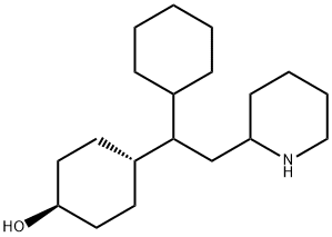 trans-Hydroxy Perhexiline(Mixture of Diastereomers) Struktur