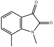 1,7-dimethyl-1H-indole-2,3-dione(SALTDATA: FREE) Struktur