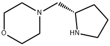 (S)-4-(2-PYRROLIDINYLMETHYL)MORPHOLINE Struktur