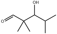 3-Hydroxy-2,2,4-trimethylvaleraldehyde Struktur