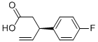 (R)-3-(4-FLUOROPHENYL)PENT-4-ENOIC ACID Struktur