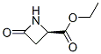 2-Azetidinecarboxylicacid,4-oxo-,ethylester,(R)-(9CI) Struktur