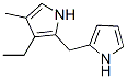 1H-Pyrrole,  3-ethyl-4-methyl-2-(1H-pyrrol-2-ylmethyl)- Struktur