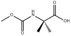 Alanine, N-(methoxycarbonyl)-2-methyl- (9CI) Struktur