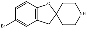 Spiro[benzofuran-2(3H),4'-piperidine], 5-broMo- Struktur