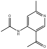 N-(5-acetyl-2-Methylpyridin-4-yl)acetaMide Struktur