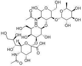 3'-SIALYL LEWIS A Struktur