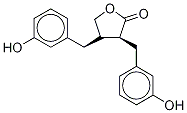 (+/-)-Enterolactone -13C3 Struktur