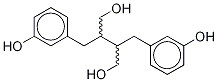 (+/-)-Enterodiol-13C3 Struktur