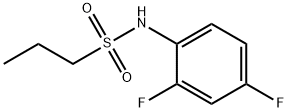 N-(2,4-difluorophenyl)propane-1-sulfonaMide Struktur