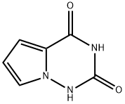 PYRROLO[2,1-F][1,2,4]TRIAZINE-2,4-DIONE Struktur