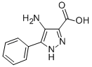 1H-Pyrazole-3-carboxylicacid,4-amino-5-phenyl-(9CI) Struktur