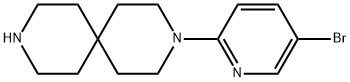 3-(5-BROMOPYRIDIN-2-YL)-3,9-DIAZASPIRO [5.5]UNDECANE Struktur