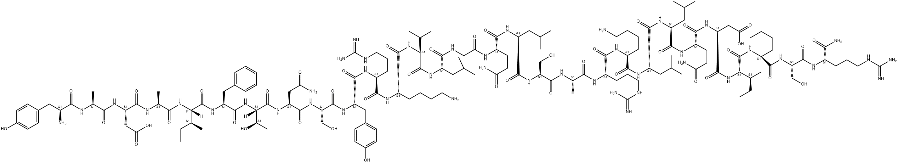 (NLE27)-GRF (1-29) AMIDE (HUMAN) Struktur