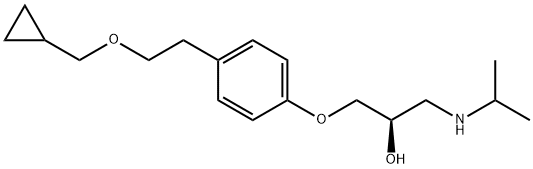 Dextrobetaxolol Struktur