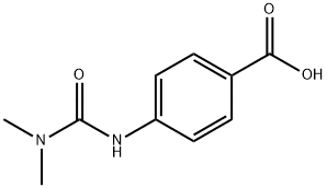 4-(3,3-DIMETHYL-UREIDO)BENZOIC ACID Struktur