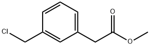 (3-CHLOROMETHYLPHENYL)ACETIC ACID METHYL ESTER Struktur