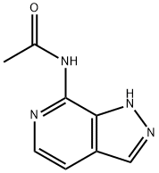 AcetaMide, N-1H-pyrazolo[3,4-c]pyridin-7-yl- Struktur