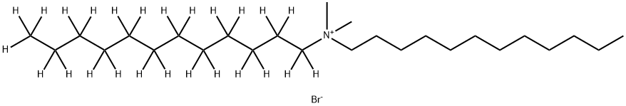 Didodecyl-d25-diMethylaMMoniuM BroMide Struktur