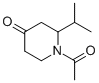 4-Piperidinone,  1-acetyl-2-(1-methylethyl)- Struktur