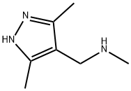 (3,5-DIMETHYL-1H-PYRAZOL-4-YLMETHYL)-METHYL-AMINE Struktur