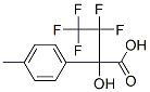 3,3,4,4,4-PENTAFLUORO-2-HYDROXY-2-(P-TOLYL)-BUTYRIC ACID Struktur