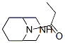 3,9-Diazabicyclo[3.3.1]nonane,9-(1-oxopropyl)-(9CI) Struktur