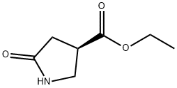 (3R)-5-oxo-3-Pyrrolidinecarboxylic acid ethyl ester Struktur