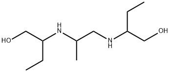 2-[1-(1-hydroxybutan-2-ylamino)propan-2-ylamino]butan-1-ol Struktur