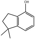 1,1-dimethylindan-4-ol Struktur