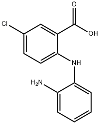 N-(o-aminophenyl)-5-chloroanthranilic acid Struktur