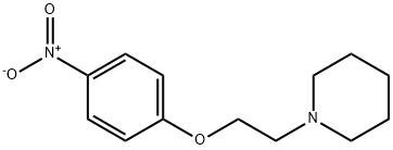 1-(2-(4-NITROPHENOXY)ETHYL)PIPERIDINE Struktur