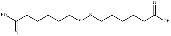 5-CARBOXYPENTYL DISULFIDE Struktur