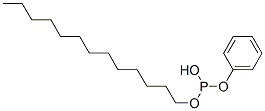 Phosphorous acid, phenyl tridecyl ester Struktur