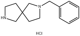 2-BENZYL-2,7-DIAZA-SPIRO[4.4]NONANE DIHYDROCHLORIDE Struktur