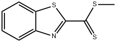 2-Benzothiazolecarbodithioicacid,methylester(9CI) Struktur