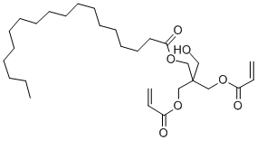 PENTAERYTHRITOL DIACRYLATE MONOSTEARATE Struktur