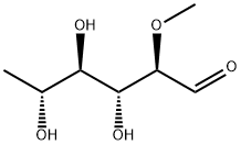 2-O-Methyl-6-deoxy-D-allose Struktur