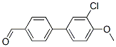 4-(3-Chloro-4-methoxyphenyl)benzaldehyde Struktur